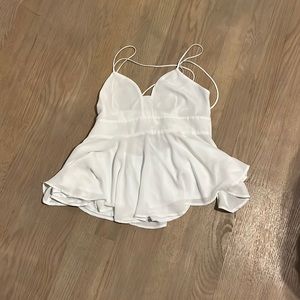 Never worn white express blouse